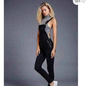 Free People Kiley Slim Overalls